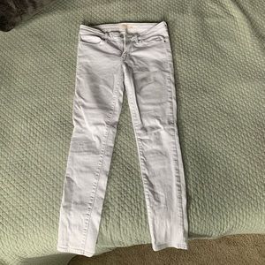 711 Skinny White Levis